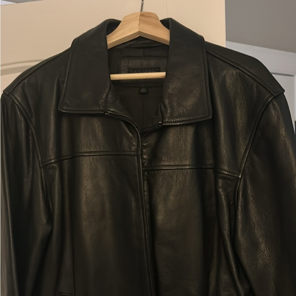 Banana Republic Black Leather Jacket